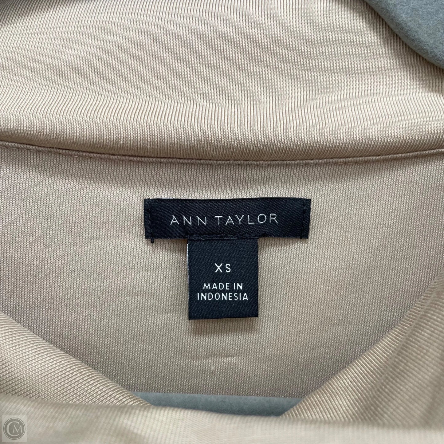 Top Sleeveless By Ann Taylor In Beige, Size: Xs