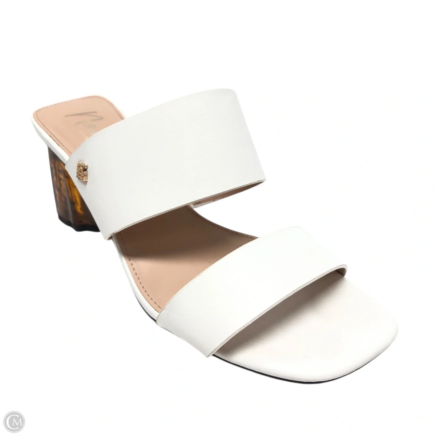 Sandals Heels Block By Nanette By Nanette Lepore In White, Size: 6