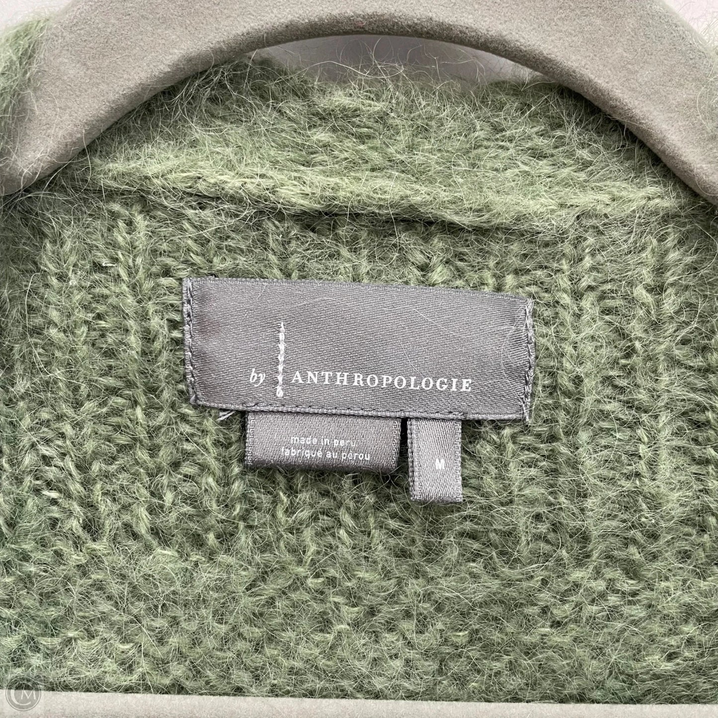 Sweater Cardigan By Anthropologie In Green, Size: M