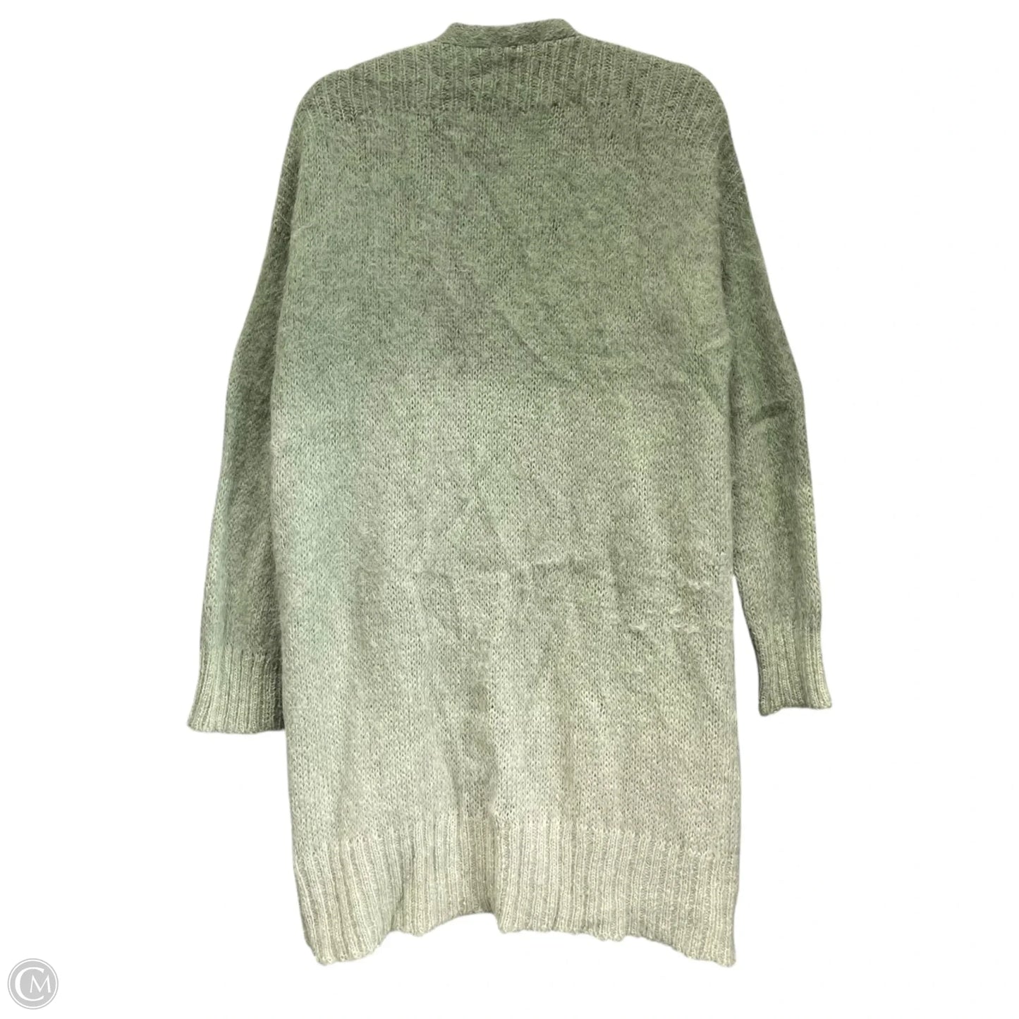 Sweater Cardigan By Anthropologie In Green, Size: M