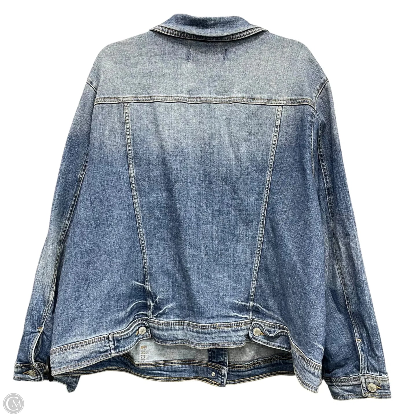Jacket Denim By Anna & Ava In Blue Denim, Size: 4x