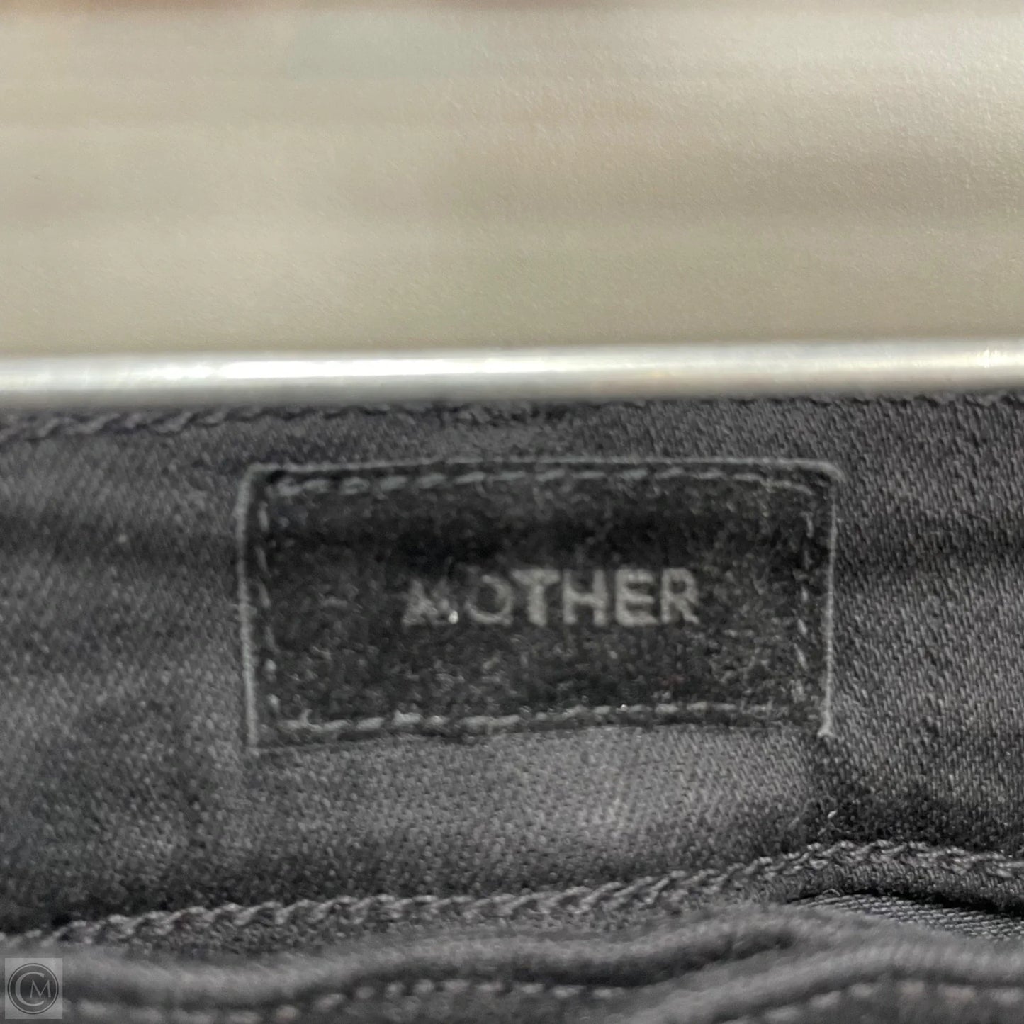 Jeans Boot Cut By Mother In Black Denim, Size: 8
