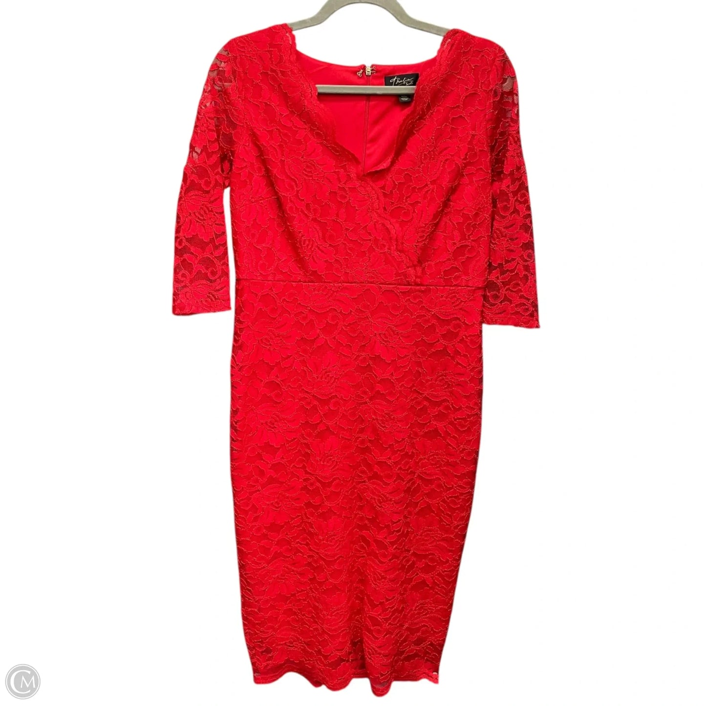 Dress Casual Midi By Thalia Sodi In Red, Size: M