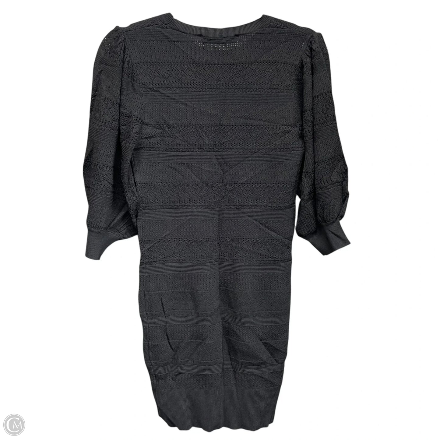 Dress Sweater By Zara In Black, Size: M