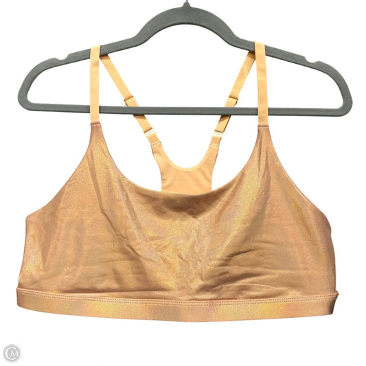 Athletic Bra By Fabletics In Gold, Size: Xl