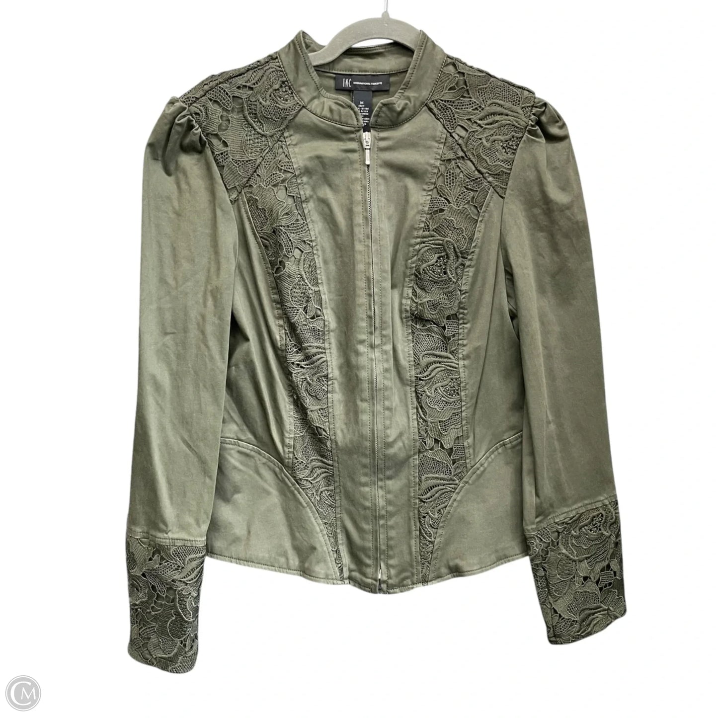 Jacket Other By Inc In Green, Size: M