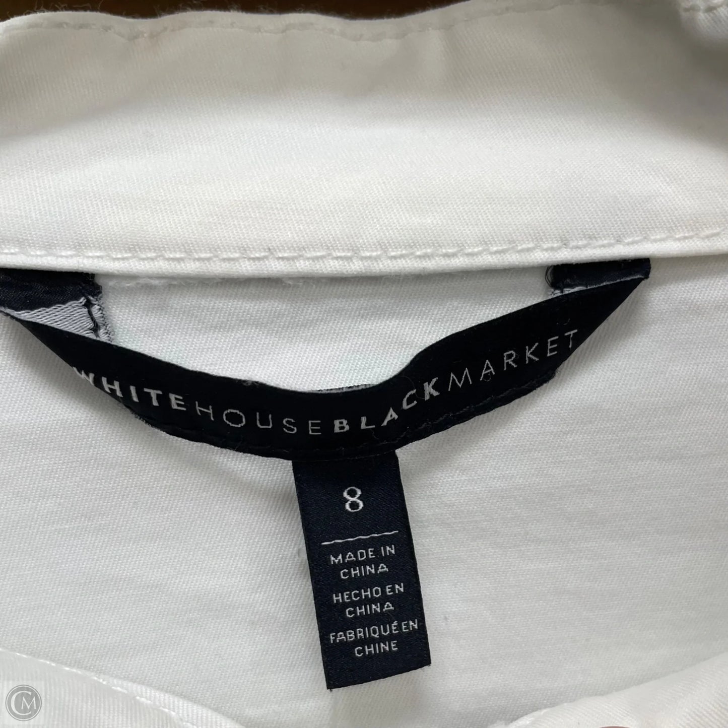 Jacket Other By White House Black Market In White, Size: 8