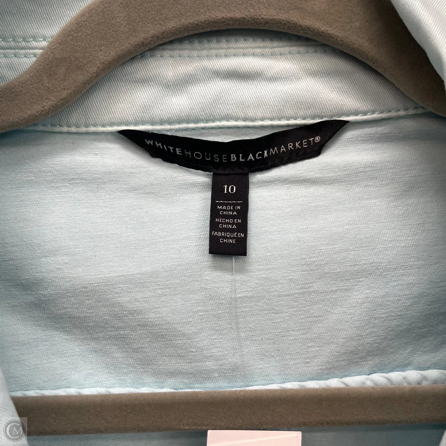 Jacket Denim By White House Black Market In Blue, Size: 10