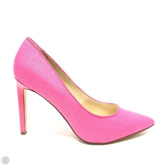 Shoes Heels Stiletto By Nine West In Pink, Size: 8.5