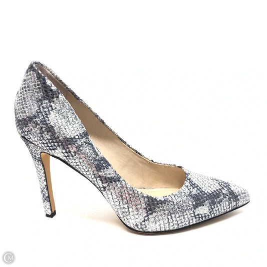 Shoes Heels Stiletto By Vince Camuto In Silver, Size: 8