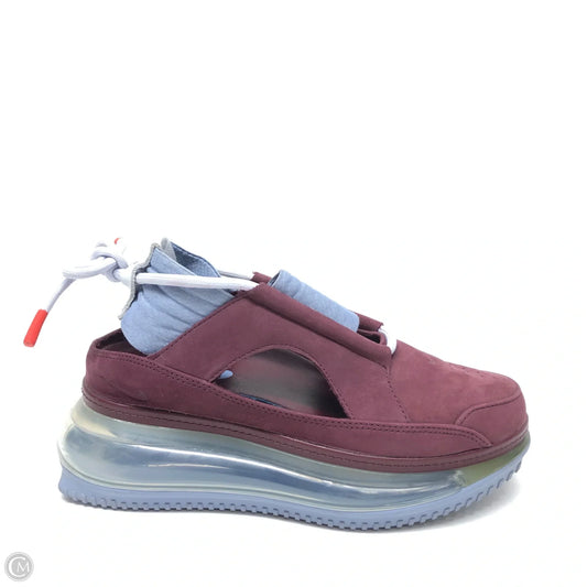 Shoes Athletic By Nike In Maroon, Size: 6