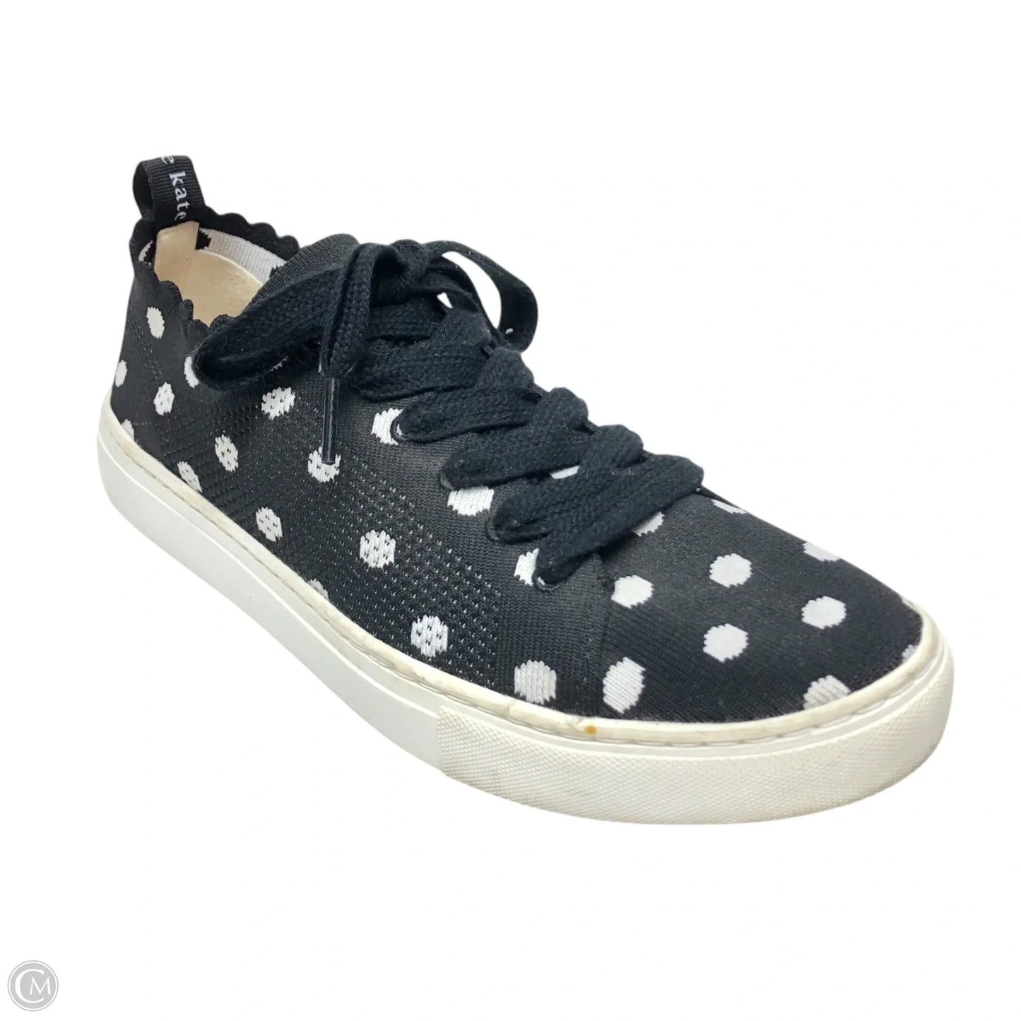 Shoes Designer By Kate Spade In Black & White, Size: 8.5