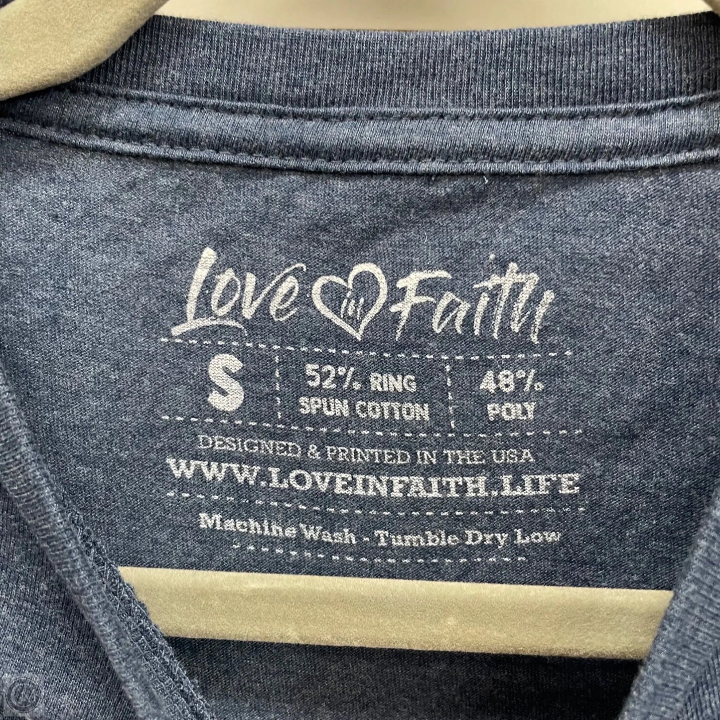 Top Short Sleeve Basic By Cme In Blue, Size: S