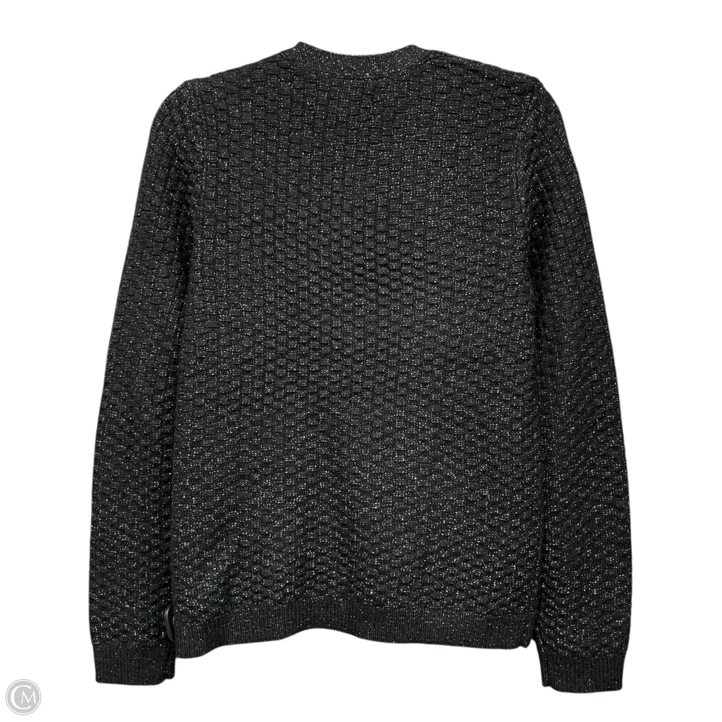 Sweater Cardigan By Loft In Black, Size: S