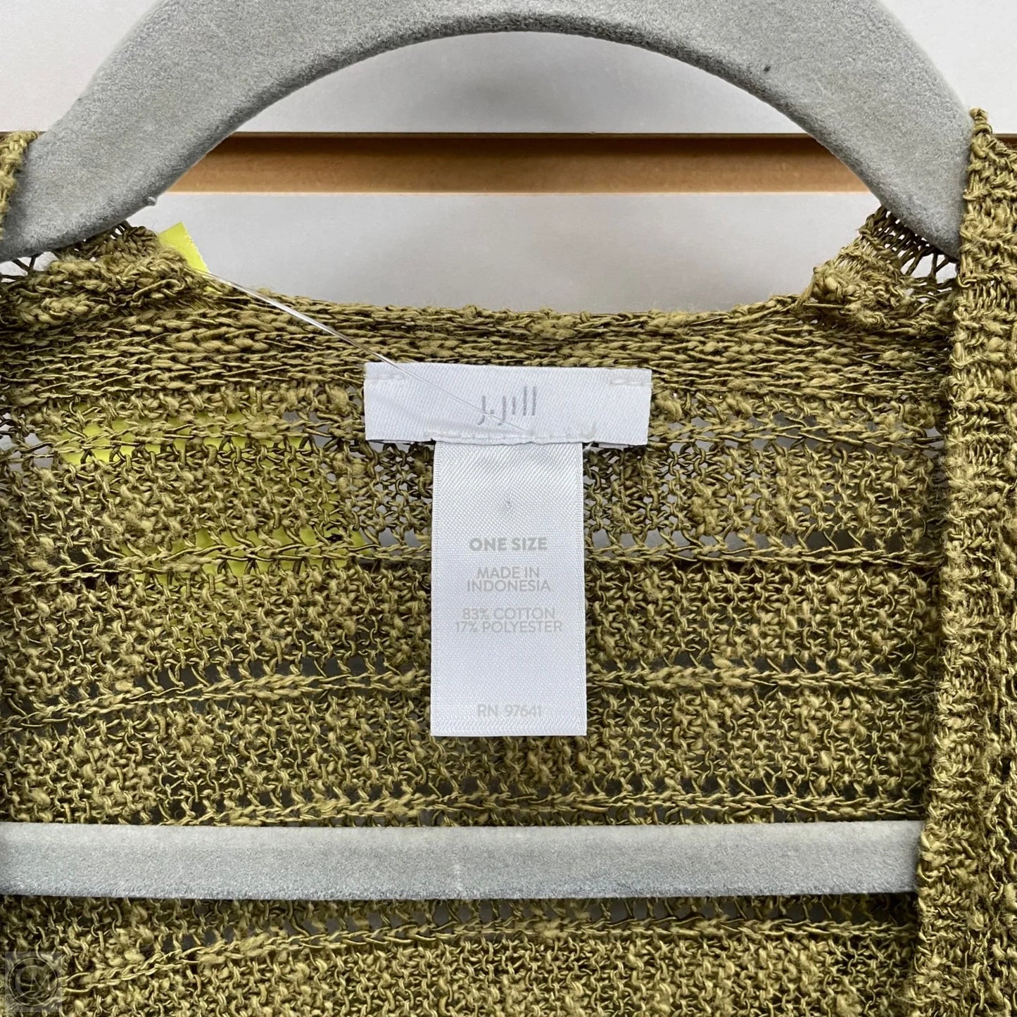 Shawl By J. Jill In Green, Size: Osfm