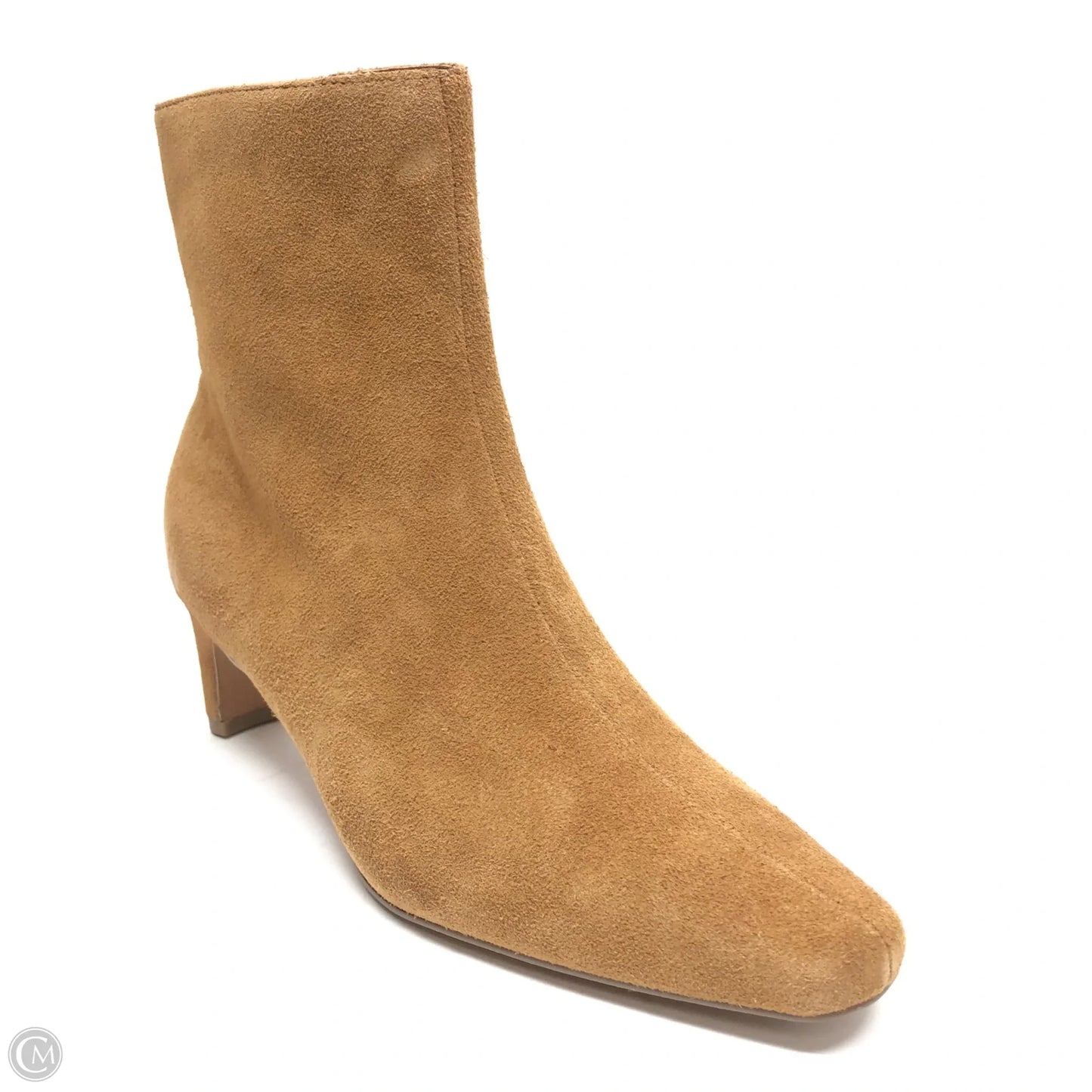 Boots Ankle Heels By Splendid In Tan, Size: 6.5