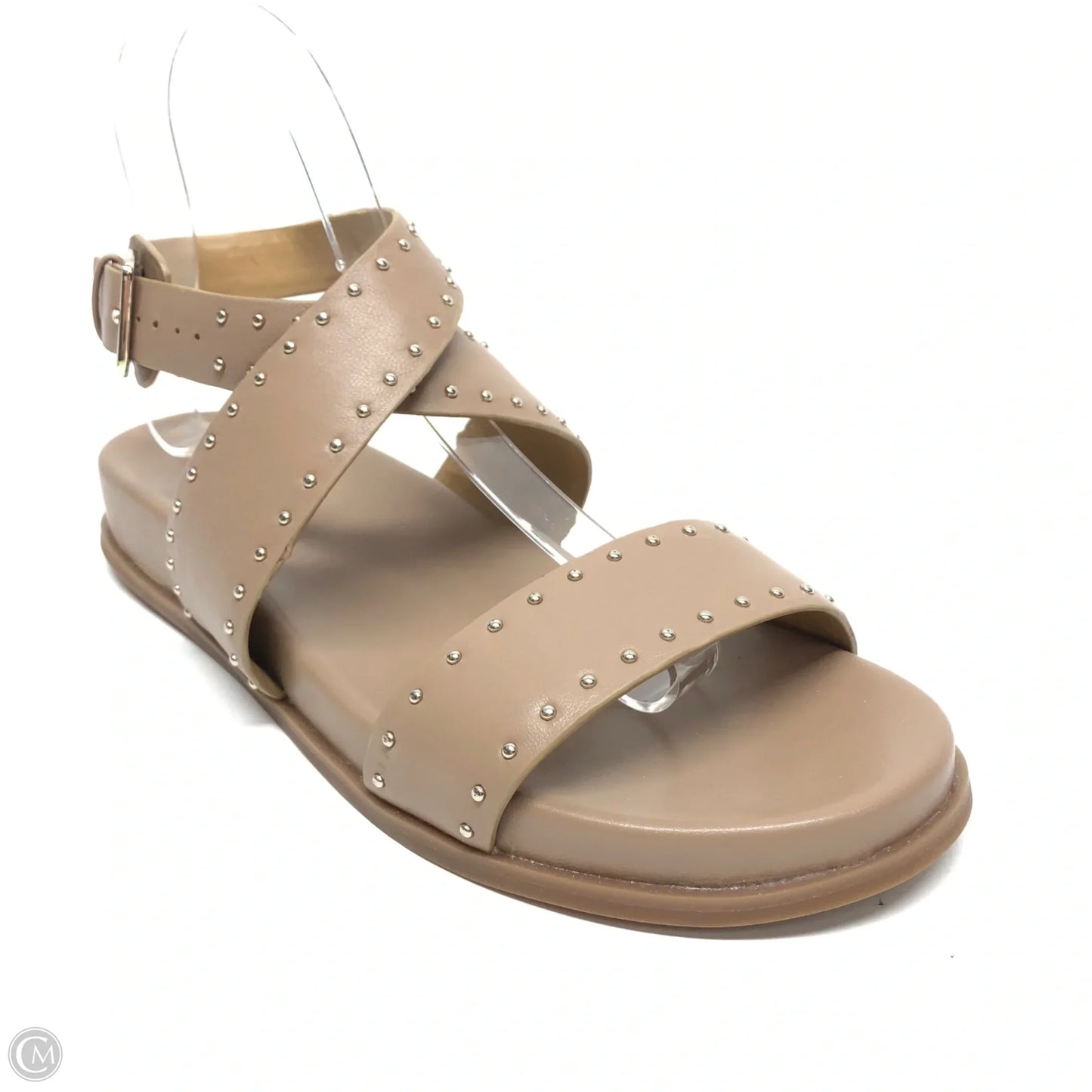 Sandals Flats By Chicos In Tan, Size: 8