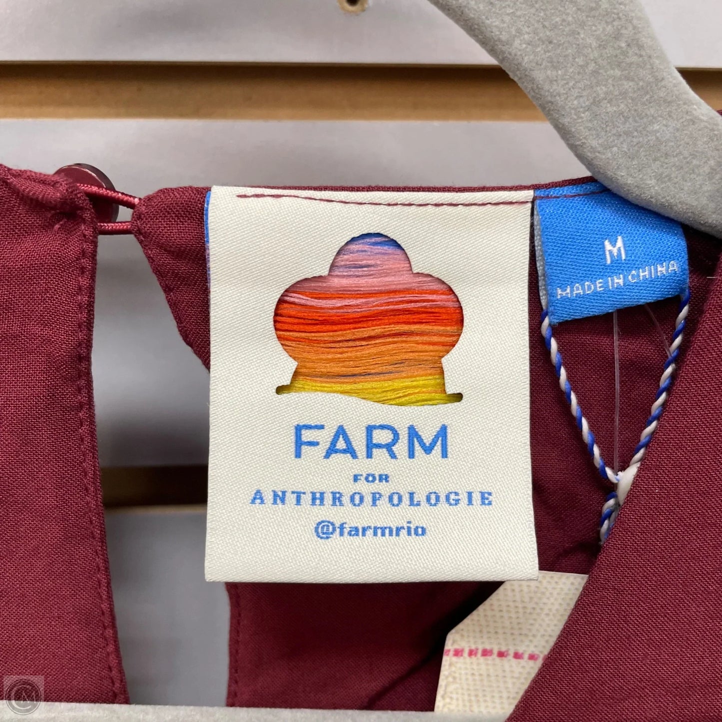 Dress Casual Maxi By Farm Rio In Black & Red, Size: M