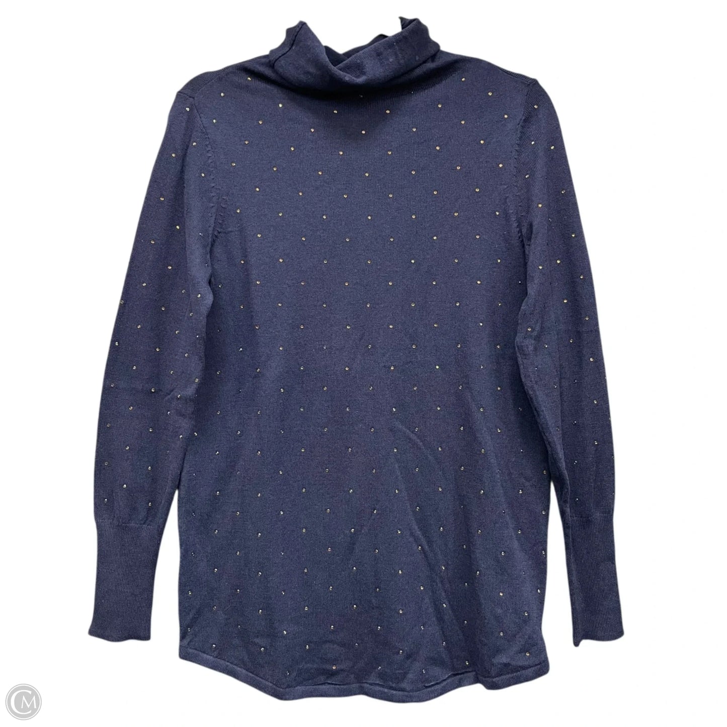 Top Long Sleeve By Nic + Zoe In Navy, Size: S
