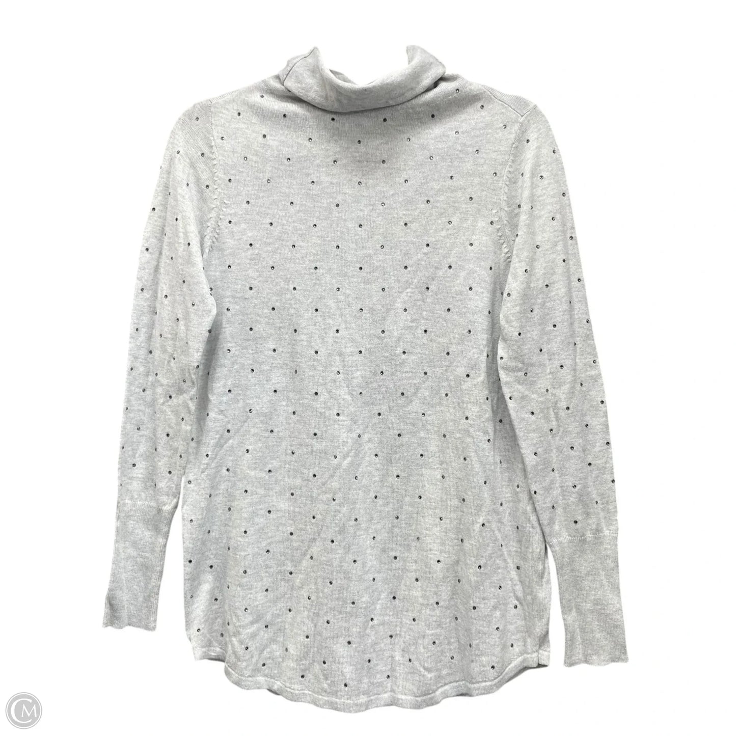 Top Long Sleeve By Nic + Zoe In Grey, Size: S