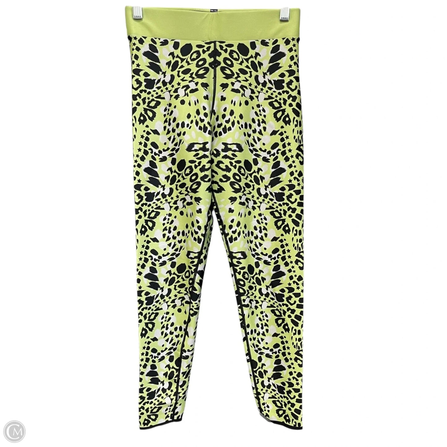 Athletic Leggings By Cmb In Green, Size: M