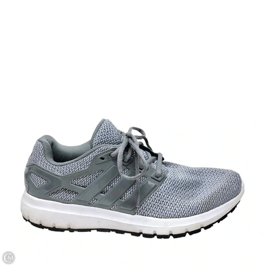 Shoes Athletic By Adidas In Grey, Size: 10