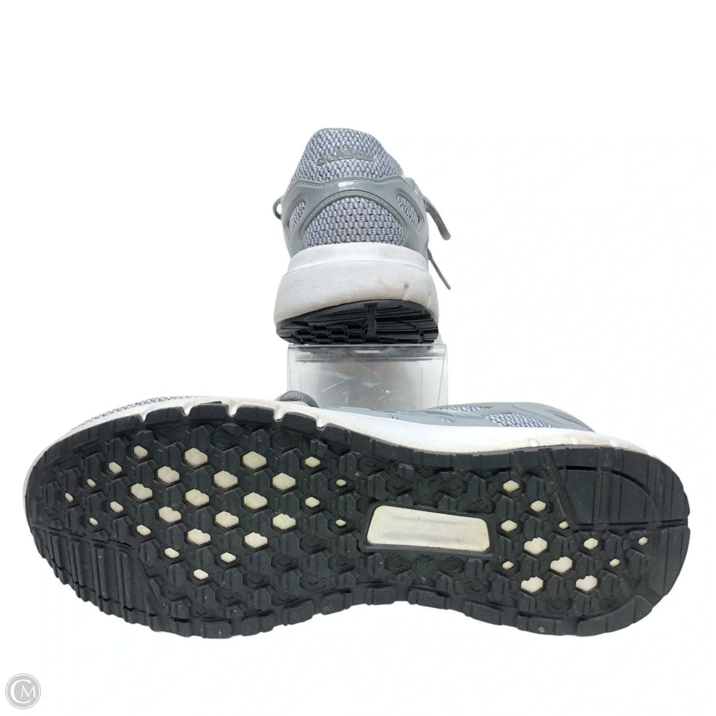 Shoes Athletic By Adidas In Grey, Size: 10