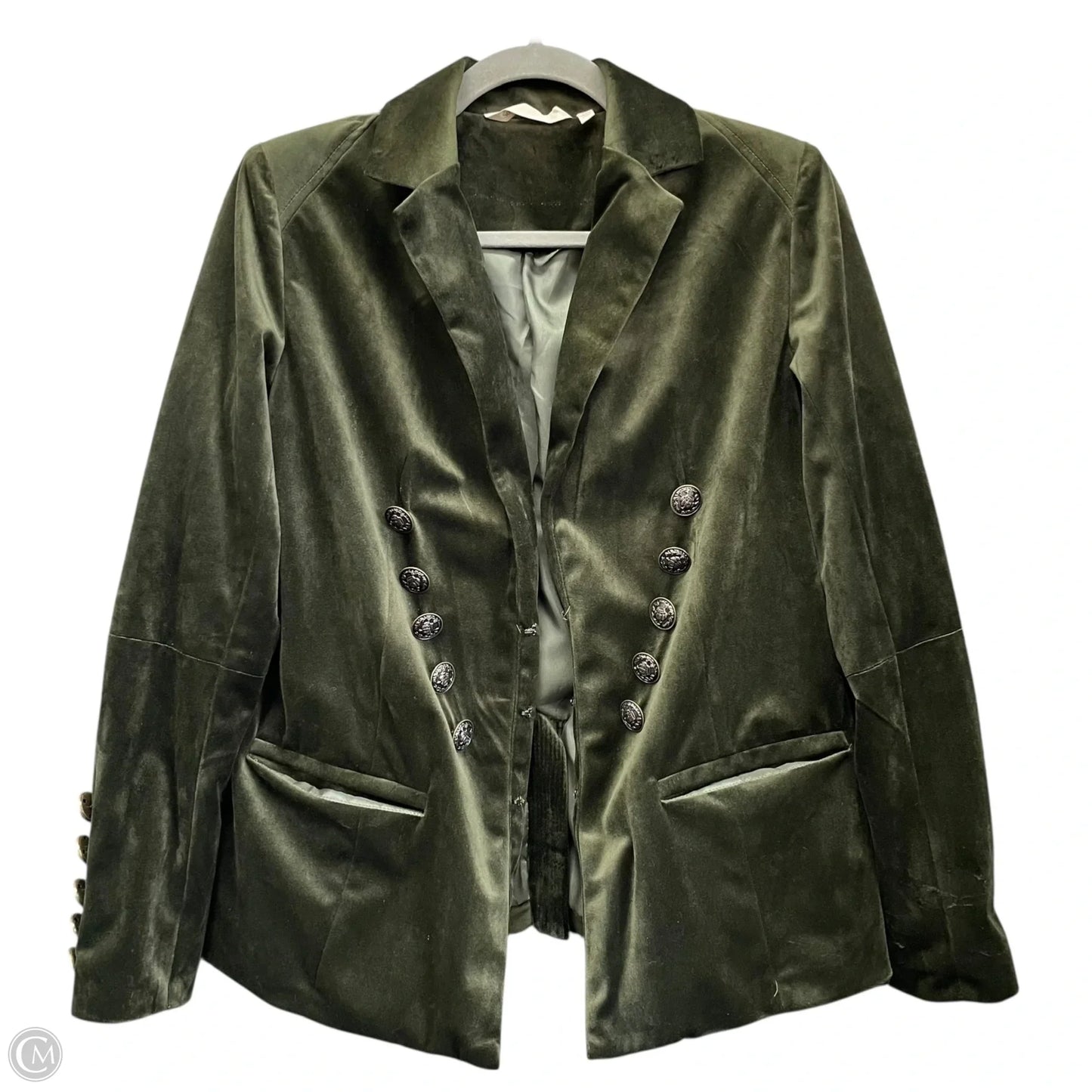 Blazer By Soft Surroundings In Green, Size: Xs