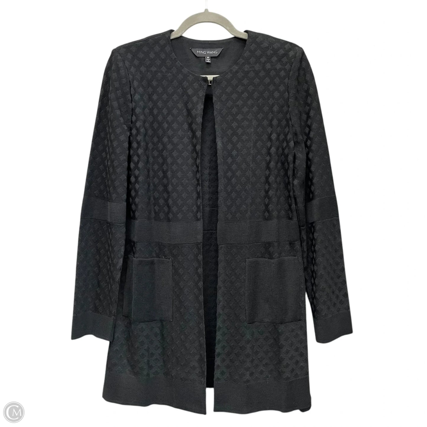 Cardigan By Ming Wang In Black, Size: M