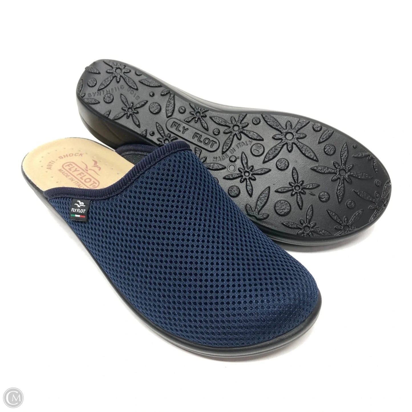 Shoes Flats By Clothes Mentor In Navy, Size: 7.5