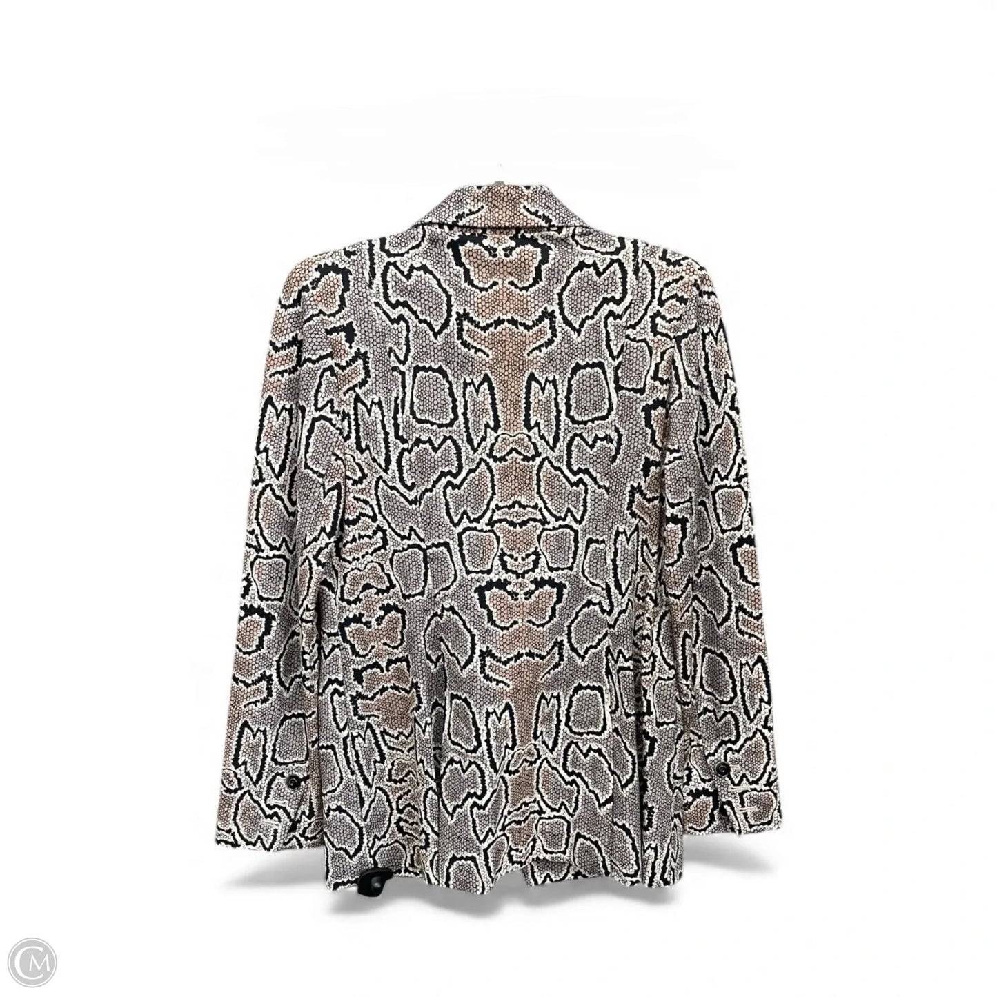Blazer By Cabi In Snakeskin Print, Size: 6