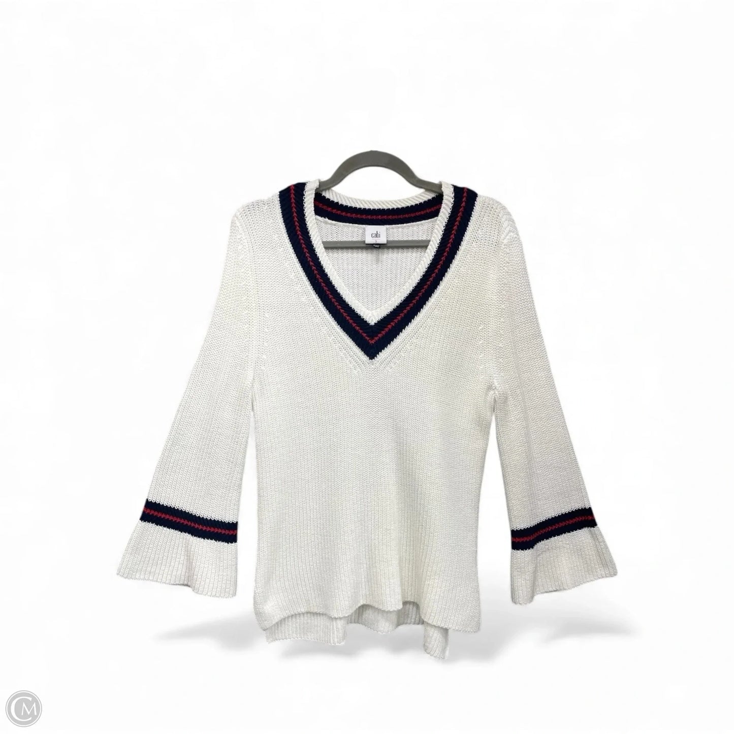 Sweater By Cabi In Cream, Size: S