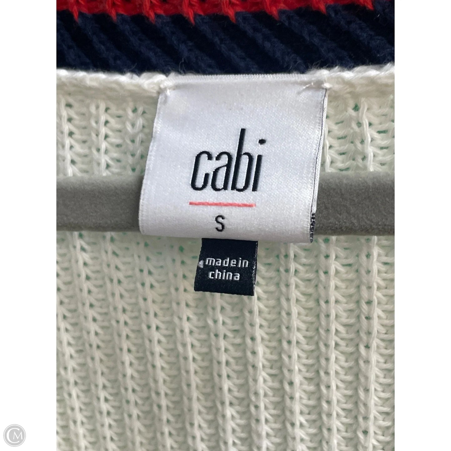 Sweater By Cabi In Cream, Size: S