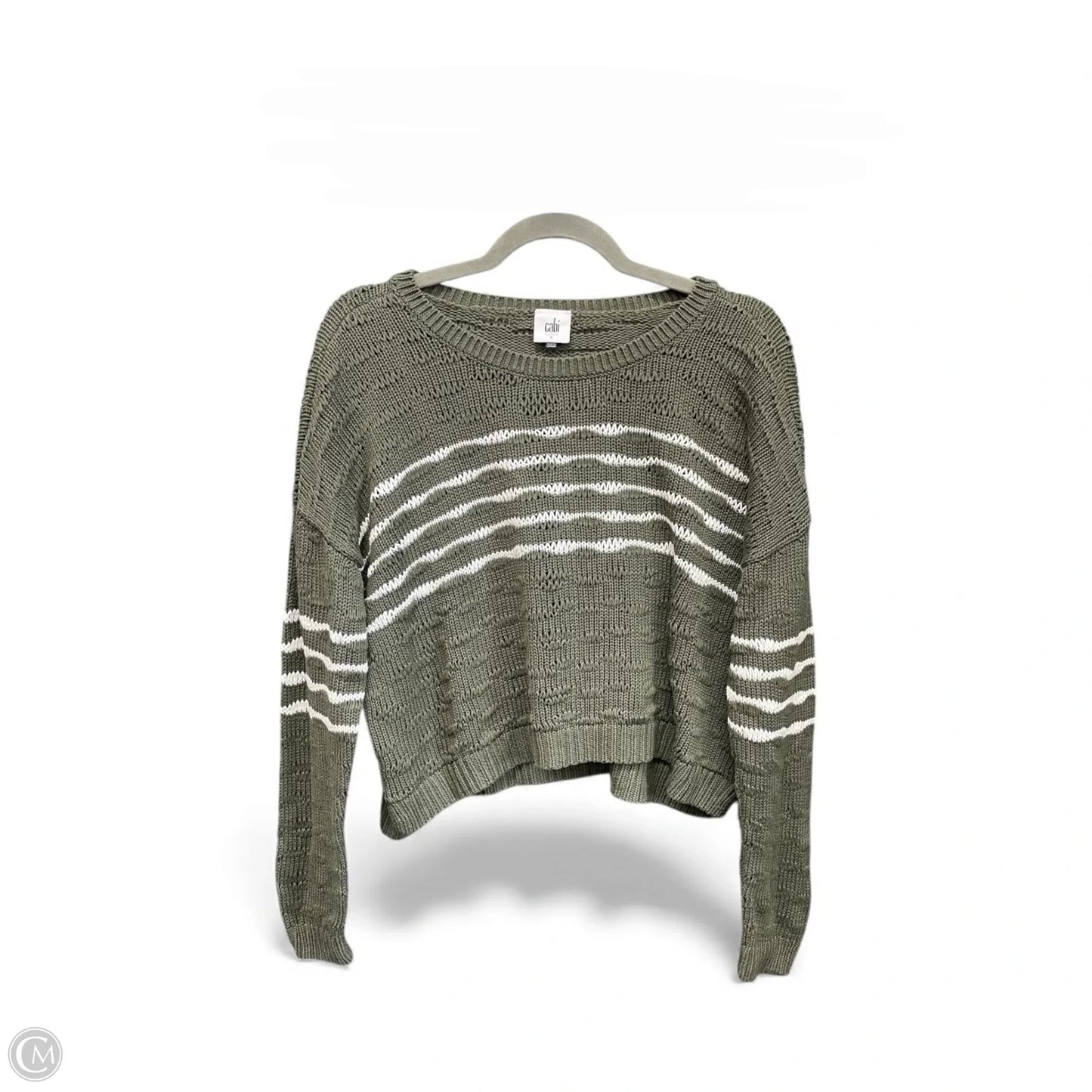 Sweater By Cabi In Green, Size: S