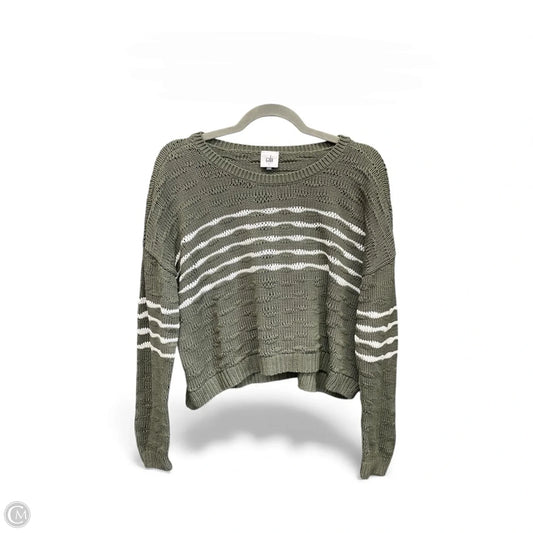 Sweater By Cabi In Green, Size: S