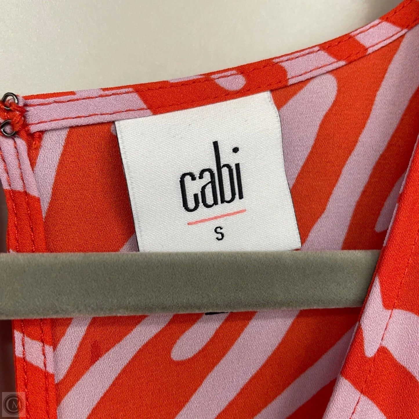 Dress Casual Midi By Cabi In Orange & Purple, Size: S