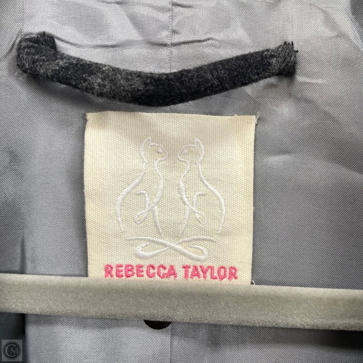 Blazer By Rebecca Taylor In Grey, Size: 10