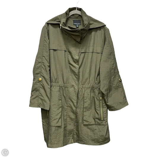 Jacket Utility By Cynthia Rowley In Green, Size: 2x