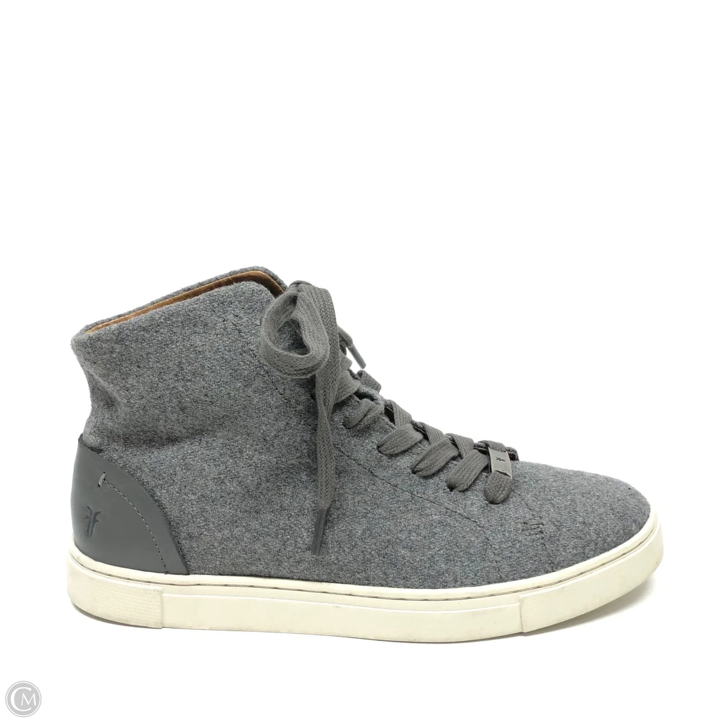 Shoes Designer By Frye In Grey, Size: 6.5