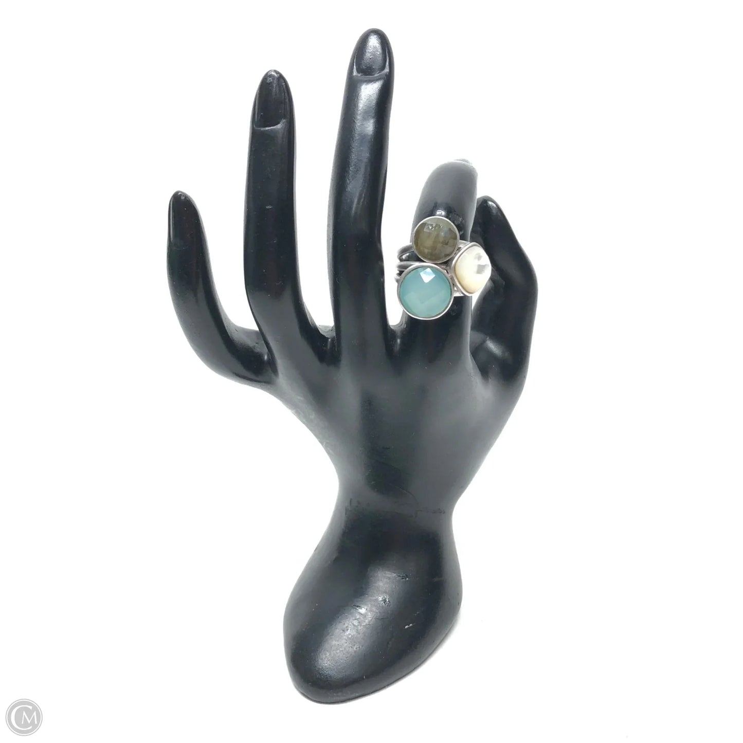 Ring Sterling Silver Size: 7.5 By Clothes Mentor