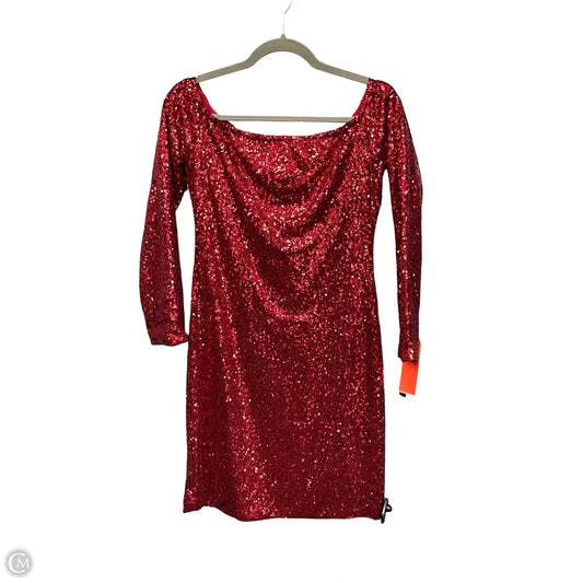 Dress Party Short By Gianni Bini In Red, Size: L