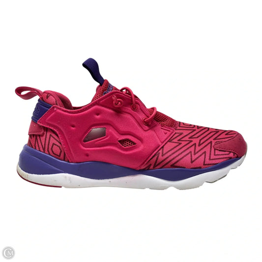 Shoes Athletic By Reebok In Pink, Size: 8