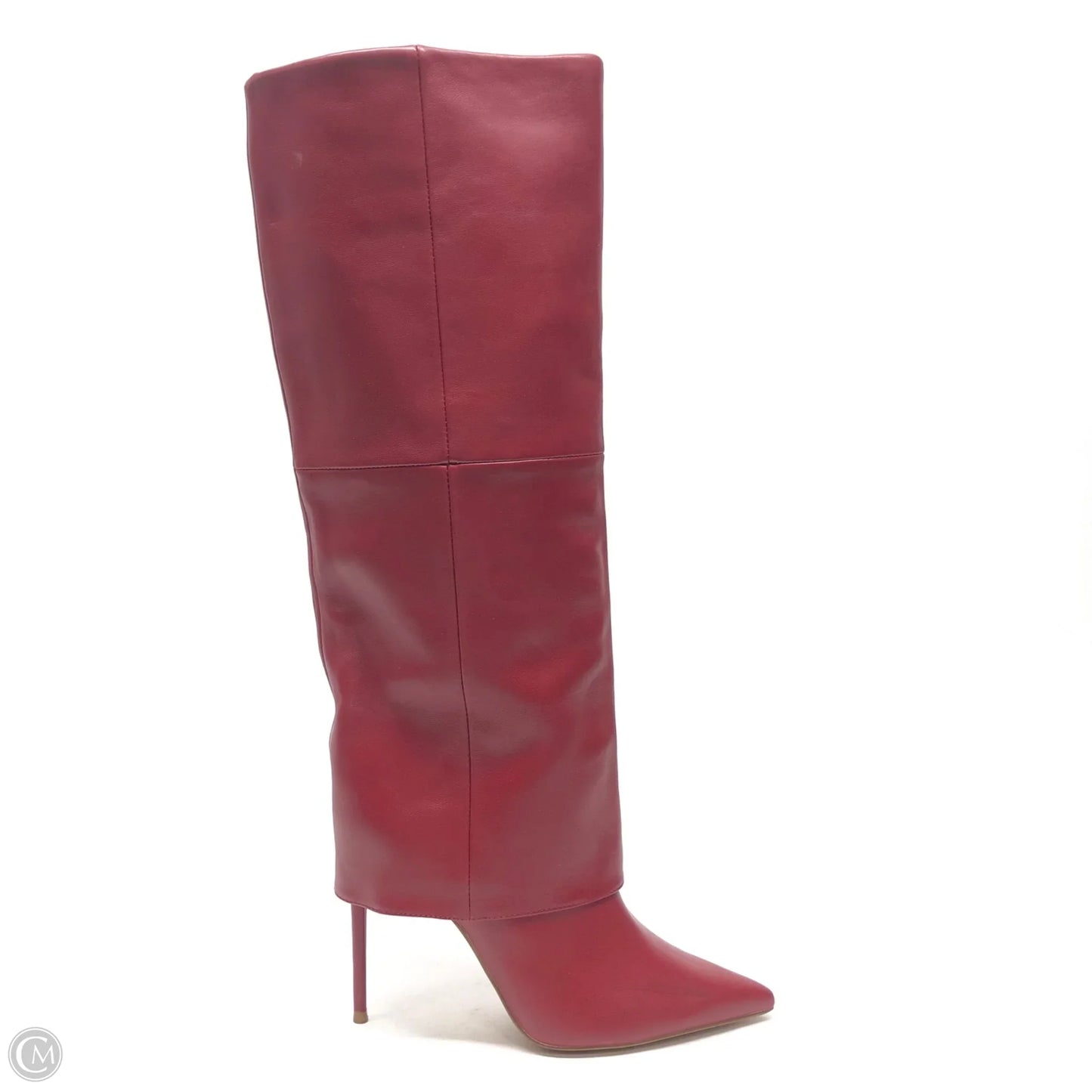 Boots Knee Heels By Steve Madden In Red, Size: 8.5