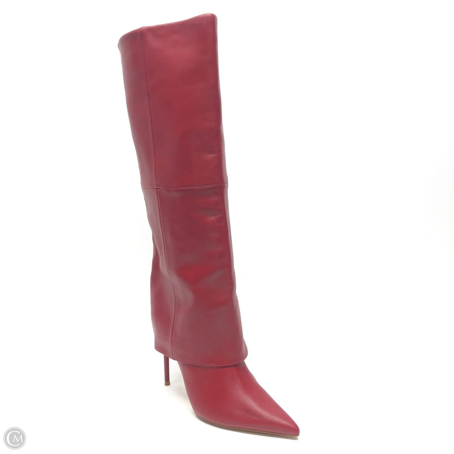 Boots Knee Heels By Steve Madden In Red, Size: 8.5