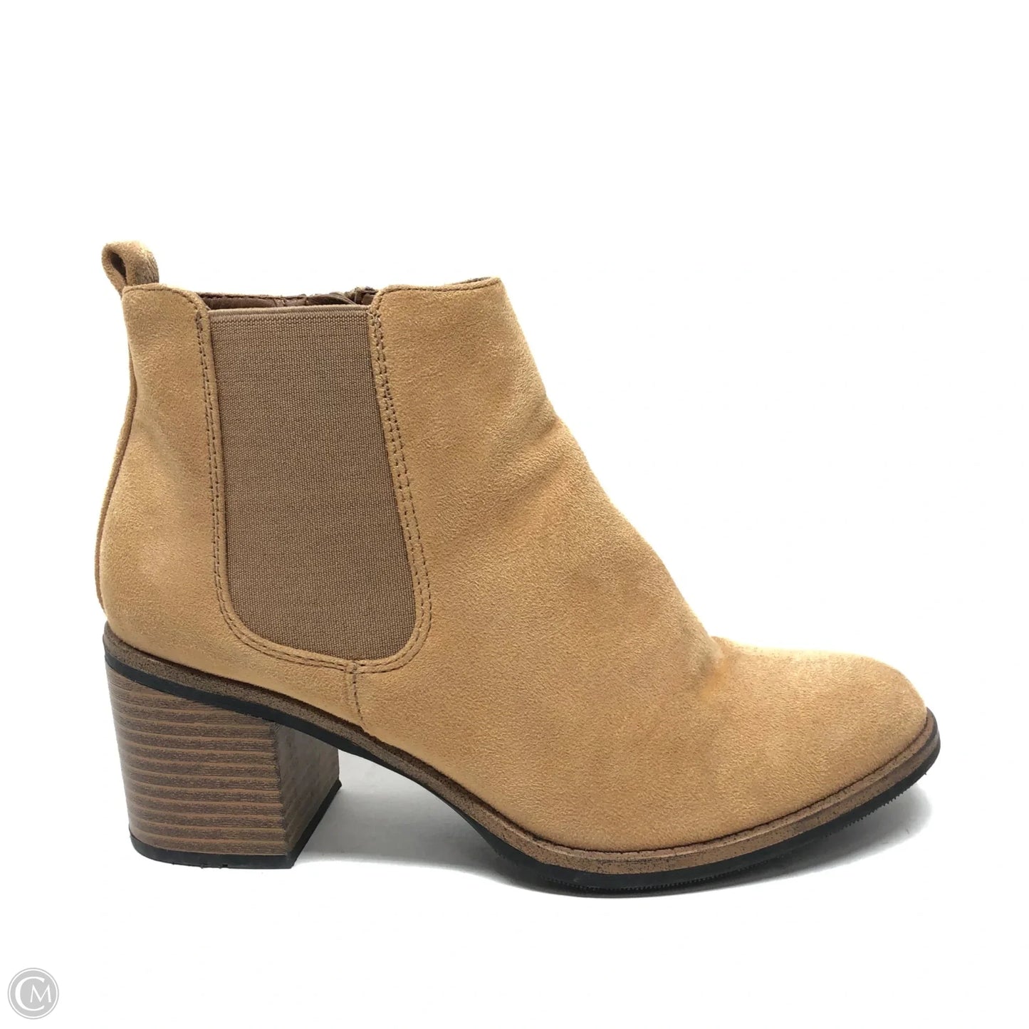 Boots Ankle Heels By White Mountain In Tan, Size: 8