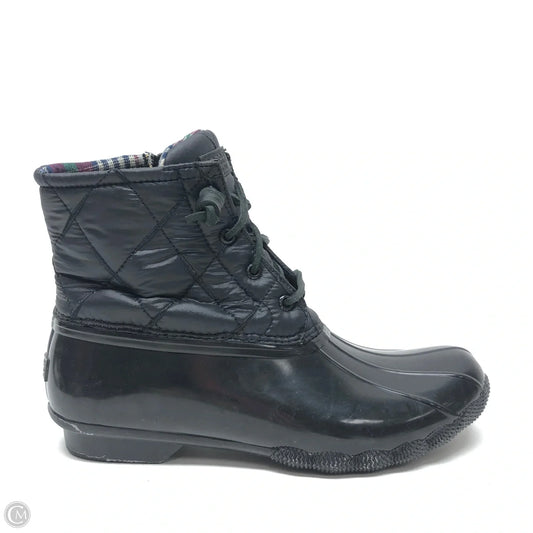 Boots Rain By Sperry In Black, Size: 10