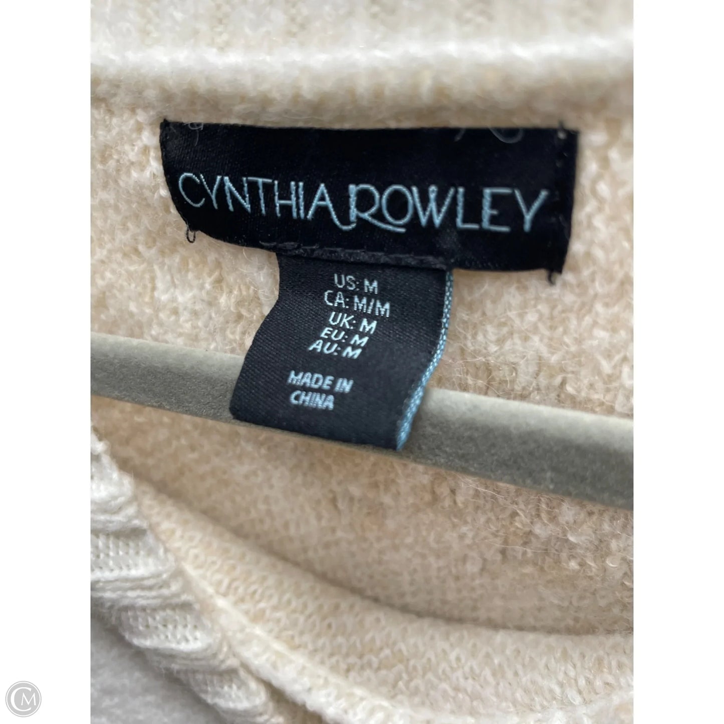 Sweater By Cynthia Rowley In Beige, Size: M