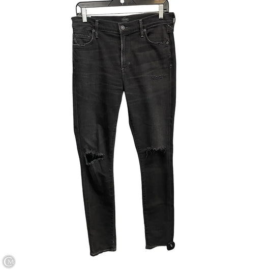 Jeans Skinny By Citizens Of Humanity In Black Denim, Size: 4