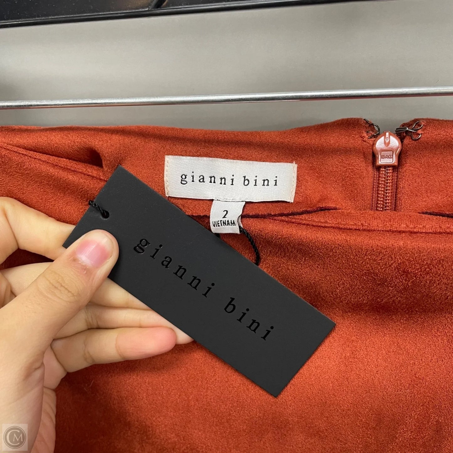 Skirt Mini & Short By Gianni Bini In Orange, Size: 2