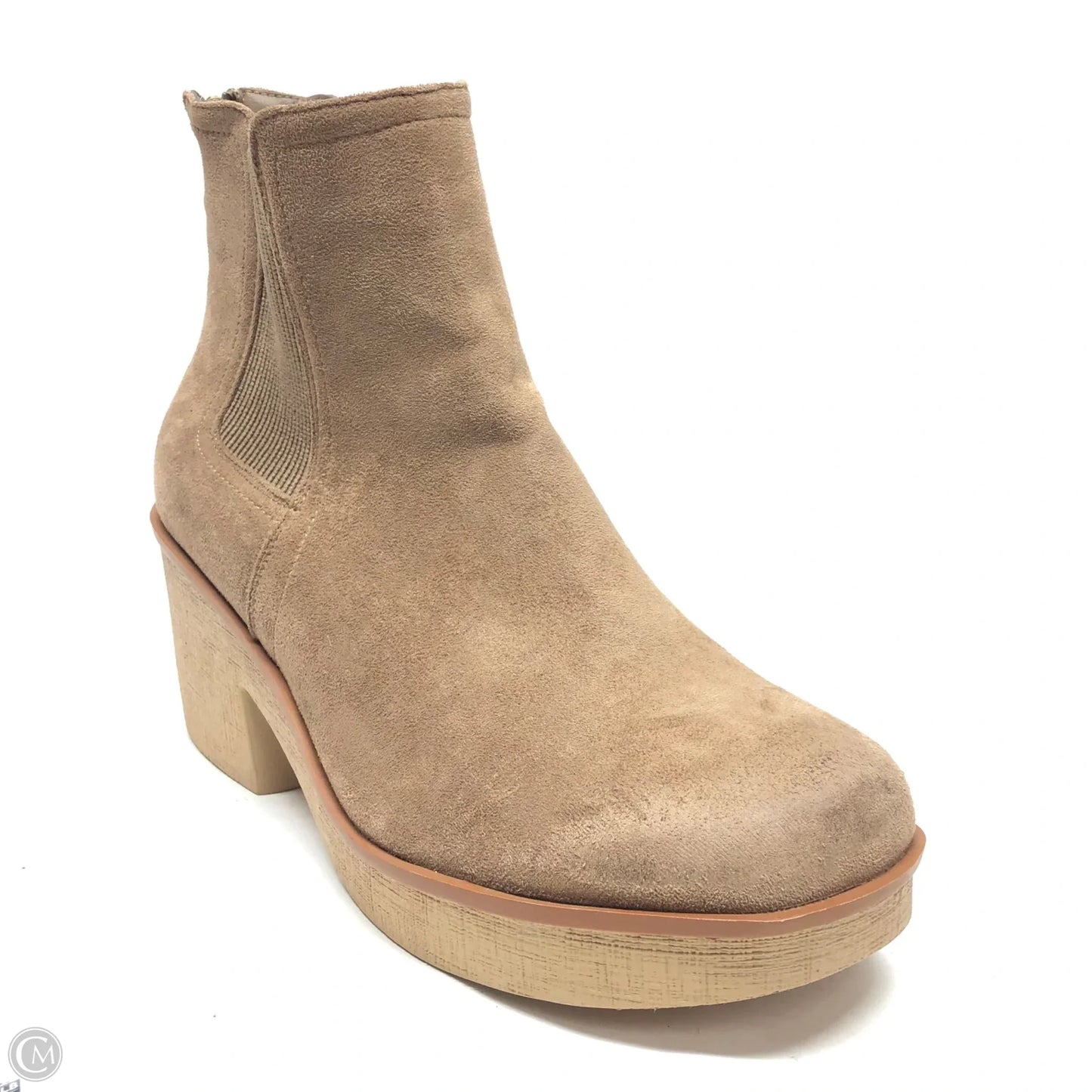Boots Ankle Heels By Pierre Dumas In Tan, Size: 11